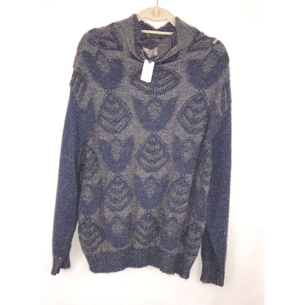 ❌SOLD ❌Stitched FoliageTurtleneck - Picture 4 of 4